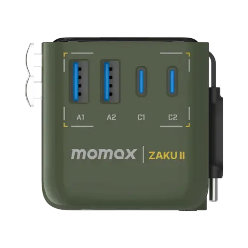 Bộ sạc du lịch MOMAX UA21UKG 4 cổng 1-World+ Flow có cáp USB-C tích hợp 35W - Phiên bản giới hạn - Hình ảnh 21