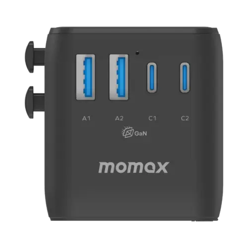 Bộ sạc du lịch MOMAX UA27 mini GaN 5 cổng 1-World² 35W với AC kép - Hình ảnh 8