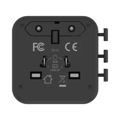 Bộ sạc du lịch MOMAX UA29 GaN 2 cổng USB-A và USB-C 20W 1-World² - Đừng để khác biệt về ổ cắm làm gián đoạn những chuyến phiêu lưu của bạn! <strong>Bộ sạc du lịch MOMAX UA29 GaN 2 cổng USB-A và USB-C 20W 1-World²</strong> là người bạn đồng hành hoàn hảo cho mọi điểm đến. Với khả năng tương thích hơn 200 quốc gia nhờ các chân cắm tích hợp thông minh, bộ sạc <strong>MOMAX UA29</strong> mang đến tổng công suất 20W đáng tin cậy nhờ công nghệ GaN tiên tiến. Với 2 cổng sạc (1 USB-C PD & 1 USB-A QC), bạn có thể nạp năng lượng cho điện thoại, máy tính bảng cùng lúc. Nhỏ gọn, an toàn và cực kỳ đa năng. <strong>MOMAX UA29</strong> - Giải pháp năng lượng thiết yếu cho mọi hành trình, giữ thiết bị của bạn luôn sẵn sàng hoạt động ở bất kỳ đâu trên thế giới.