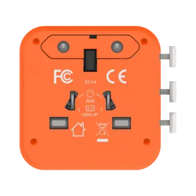 Bộ sạc du lịch MOMAX UA29 GaN 2 cổng USB-A và USB-C 20W 1-World² - Đừng để khác biệt về ổ cắm làm gián đoạn những chuyến phiêu lưu của bạn! <strong>Bộ sạc du lịch MOMAX UA29 GaN 2 cổng USB-A và USB-C 20W 1-World²</strong> là người bạn đồng hành hoàn hảo cho mọi điểm đến. Với khả năng tương thích hơn 200 quốc gia nhờ các chân cắm tích hợp thông minh, bộ sạc <strong>MOMAX UA29</strong> mang đến tổng công suất 20W đáng tin cậy nhờ công nghệ GaN tiên tiến. Với 2 cổng sạc (1 USB-C PD & 1 USB-A QC), bạn có thể nạp năng lượng cho điện thoại, máy tính bảng cùng lúc. Nhỏ gọn, an toàn và cực kỳ đa năng. <strong>MOMAX UA29</strong> - Giải pháp năng lượng thiết yếu cho mọi hành trình, giữ thiết bị của bạn luôn sẵn sàng hoạt động ở bất kỳ đâu trên thế giới.