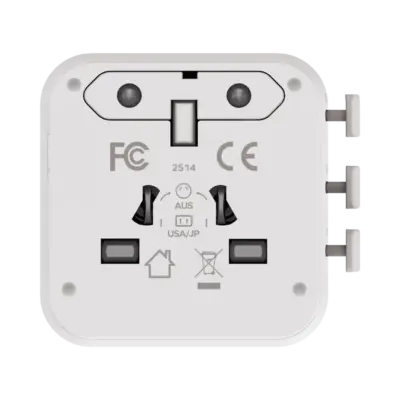 Bộ sạc du lịch MOMAX UA29 GaN 2 cổng USB-A và USB-C 20W 1-World² - Đừng để khác biệt về ổ cắm làm gián đoạn những chuyến phiêu lưu của bạn! <strong>Bộ sạc du lịch MOMAX UA29 GaN 2 cổng USB-A và USB-C 20W 1-World²</strong> là người bạn đồng hành hoàn hảo cho mọi điểm đến. Với khả năng tương thích hơn 200 quốc gia nhờ các chân cắm tích hợp thông minh, bộ sạc <strong>MOMAX UA29</strong> mang đến tổng công suất 20W đáng tin cậy nhờ công nghệ GaN tiên tiến. Với 2 cổng sạc (1 USB-C PD & 1 USB-A QC), bạn có thể nạp năng lượng cho điện thoại, máy tính bảng cùng lúc. Nhỏ gọn, an toàn và cực kỳ đa năng. <strong>MOMAX UA29</strong> - Giải pháp năng lượng thiết yếu cho mọi hành trình, giữ thiết bị của bạn luôn sẵn sàng hoạt động ở bất kỳ đâu trên thế giới.