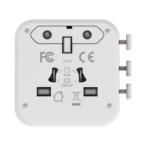 Bộ sạc du lịch MOMAX UA29 GaN 2 cổng USB-A và USB-C 20W 1-World² - Hình ảnh 3