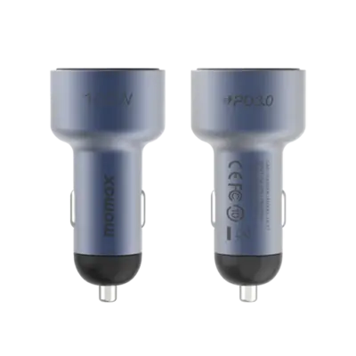 Bộ sạc ô tô MOMAX UC17E 3 cổng MoVe 100W - Biến mỗi chuyến đi bằng ô tô thành cơ hội nạp đầy năng lượng cho mọi thiết bị với <strong>Bộ sạc ô tô MOMAX UC17E 3 cổng MoVe 100W</strong>. Sức mạnh sạc siêu tốc 100W (thường hỗ trợ PD) đủ sức nạp năng lượng hiệu quả cho cả laptop mỏng nhẹ, tablet và smartphone. Với 3 cổng sạc đa dạng (thường là USB-C PD & USB-A QC), bạn có thể sạc đồng thời ba thiết bị. Thiết kế nhỏ gọn, cắm chắc chắn vào ổ tẩu thuốc, bền bỉ và an toàn. <strong>MOMAX UC17E</strong> là trạm năng lượng di động lý tưởng, đảm bảo bạn và người đồng hành luôn kết nối trên mọi nẻo đường.