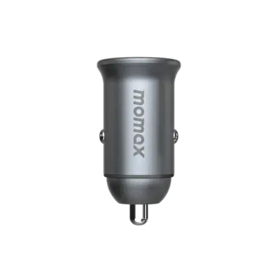Bộ sạc ô tô MOMAX UC18E hai cổng MoVe 30W - Luôn giữ thiết bị của bạn tràn đầy năng lượng ngay trên ô tô với <strong>Bộ sạc ô tô MOMAX UC18E hai cổng MoVe 30W</strong>. Công suất sạc nhanh 30W mạnh mẽ, đủ sức nạp năng lượng cho smartphone, máy tính bảng và nhiều thiết bị khác một cách hiệu quả. Với hai cổng sạc (thường 1 USB-C PD & 1 USB-A QC), bạn có thể sạc đồng thời hai thiết bị cùng lúc. Thiết kế nhỏ gọn, cắm chắc chắn vào ổ tẩu thuốc. An toàn, đáng tin cậy và cực kỳ tiện lợi. <strong>MOMAX UC18E</strong> là phụ kiện không thể thiếu cho mọi chuyến đi, đảm bảo bạn và người đồng hành luôn kết nối.