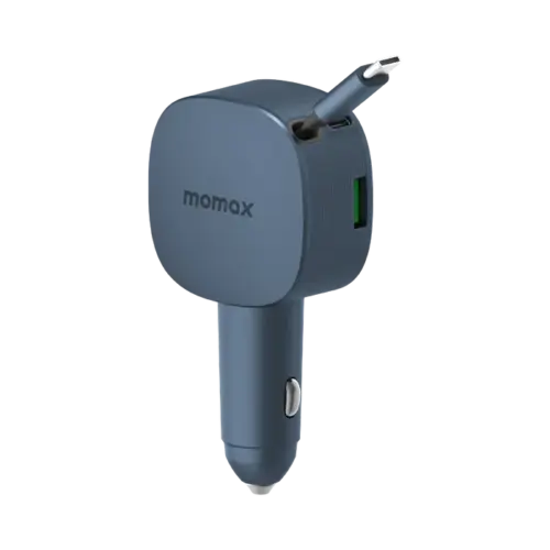 Bộ sạc ô tô MOMAX UC19E 1-Move⁺ 2 cổng có cáp thu vào tích hợp 60W - Hình ảnh 8