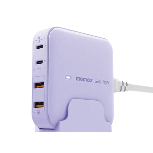 Bộ sạc MOMAX UM50UK GaN để bàn 4 cổng OnePlug 70W - Hình ảnh 10