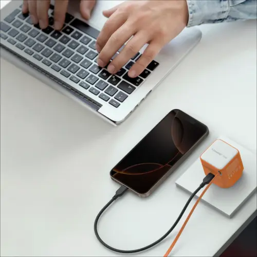 Bộ sạc MOMAX UM72UK GaN 1-Charge+ 1 cổng có cáp USB-C tích hợp 35W - Hình ảnh 12