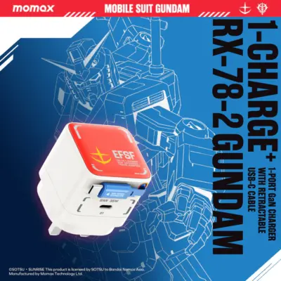 Bộ sạc MOMAX UM72UKGD GaN 1-Charge+ 1 cổng có cáp USB-C tích hợp 35W - Phiên bản giới hạn - Sạc nhanh, tiện lợi và phong cách với <strong>Bộ sạc MOMAX UM72UKGD GaN 1-Charge+ 1 cổng có cáp USB-C tích hợp 35W - Phiên bản giới hạn</strong>. Công nghệ GaN giúp bộ sạc <strong>MOMAX UM72UKGD</strong> cực kỳ nhỏ gọn dù mang công suất 35W mạnh mẽ. Với 1 cổng USB-C PD/QC và đặc biệt là cáp USB-C tích hợp sẵn tiện lợi, bạn có thể nạp năng lượng cho điện thoại, máy tính bảng và laptop mỏng nhẹ mà không cần mang theo dây rời. An toàn, hiệu quả và vẻ ngoài độc đáo của phiên bản giới hạn. <strong>MOMAX UM72UKGD</strong> là người bạn đồng hành năng lượng lý tưởng cho cuộc sống di động.