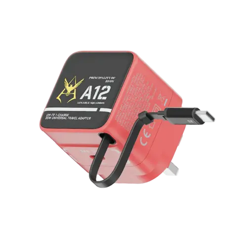 Bộ sạc MOMAX UM72UKGD GaN 1-Charge+ 1 cổng có cáp USB-C tích hợp 35W - Phiên bản giới hạn - Hình ảnh 15