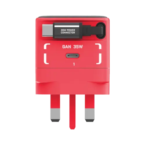 Bộ sạc MOMAX UM72UKGD GaN 1-Charge+ 1 cổng có cáp USB-C tích hợp 35W - Phiên bản giới hạn - Hình ảnh 13
