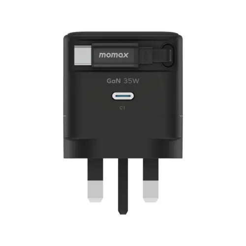 Bộ sạc MOMAX UM72UK GaN 1-Charge+ 1 cổng có cáp USB-C tích hợp 35W - Hình ảnh 7