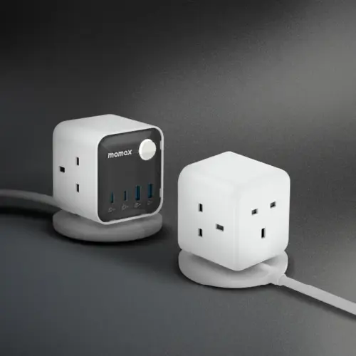 Bộ sạc MOMAX US20UKW Charge Work Flow 3-Outlet GaN Power Cube 30W với Cổng USB - Hình ảnh 6