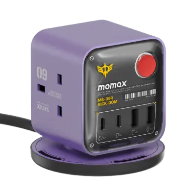 Bộ sạc MOMAX US20UKGD 1-Charge Work Flow 3-Outlet GaN Power Cube 30W có cổng USB - Phiên bản giới hạn - Biến một ổ cắm tường duy nhất thành trạm năng lượng nhỏ gọn và đa năng với <strong>Bộ sạc MOMAX US20UKGD Charge Work Flow 3-Outlet GaN Power Cube 30W có cổng USB - Phiên bản giới hạn</strong>. Với thiết kế hình khối độc đáo và nhỏ gọn, bộ sạc <strong>MOMAX US20UKGD</strong> trang bị 3 ổ cắm AC tiêu chuẩn (chuẩn UKW) và các cổng sạc USB (thường USB-C PD và USB-A QC) với tổng công suất 30W nhờ công nghệ GaN. Nạp năng lượng đồng thời cho điện thoại, máy tính bảng và nhiều thiết bị khác. An toàn, hiệu quả và tối ưu hóa không gian. Phiên bản giới hạn mang đến vẻ ngoài độc đáo. <strong>MOMAX US20UKGD</strong> là giải pháp năng lượng tiện lợi cho gia đình, văn phòng hoặc du lịch.