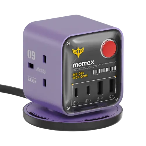 Bộ sạc MOMAX US20UKGD 1-Charge Work Flow 3-Outlet GaN Power Cube 30W có cổng USB - Phiên bản giới hạn - Hình ảnh 14