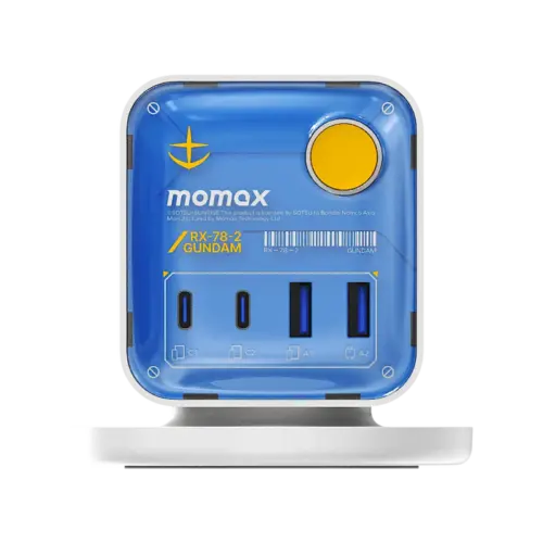 Bộ sạc MOMAX US20UKGD 1-Charge Work Flow 3-Outlet GaN Power Cube 30W có cổng USB - Phiên bản giới hạn - Hình ảnh 8
