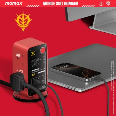Bộ sạc MOMAX US21UKGD Charge Work Flow 6-Outlet GaN Power Tower 35W có cổng USB - Phiên bản giới hạn - Đơn giản hóa bàn làm việc và thêm phong cách với <strong>Bộ sạc MOMAX US21UKGD Charge Work Flow 6-Outlet GaN Power Tower 35W có cổng USB - Phiên bản giới hạn</strong>. Thiết kế Power Tower độc đáo với 6 ổ cắm AC và các cổng USB tiện lợi (tổng 35W), sạc gọn gàng nhiều thiết bị cùng lúc. Công nghệ GaN giúp thiết bị này nhỏ gọn đáng ngạc nhiên. Phiên bản giới hạn mang vẻ ngoài độc đáo, thể hiện cá tính. <strong>MOMAX US21UKGD</strong> là trạm năng lượng hoàn hảo cho không gian làm việc hiện đại và cá tính, giải quyết mọi vấn đề về dây cáp và ổ cắm rườm rà.