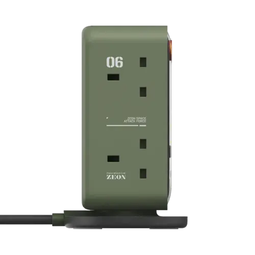 Bộ sạc MOMAX US21UKGD Charge Work Flow 6-Outlet GaN Power Tower 35W có cổng USB - Phiên bản giới hạn - Hình ảnh 17
