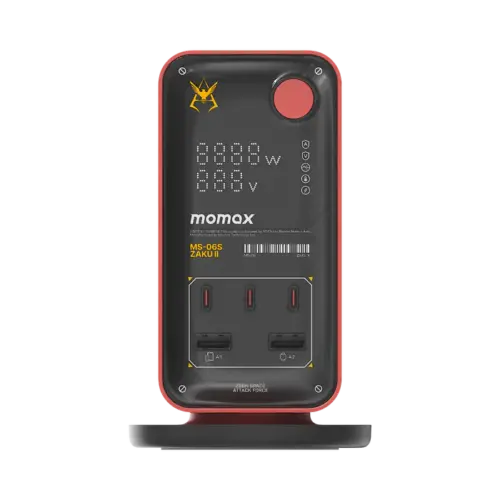 Bộ sạc MOMAX US21UKGD Charge Work Flow 6-Outlet GaN Power Tower 35W có cổng USB - Phiên bản giới hạn - Hình ảnh 14
