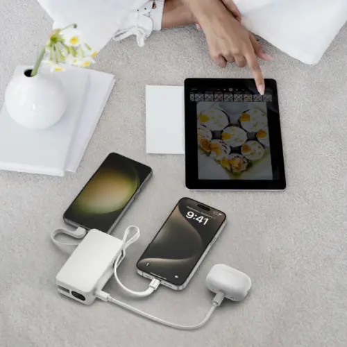 Pin dự phòng MOMAX IP138MFI Power Vital+ 10000mAh tích hợp cáp USB-C và Lightning - Hình ảnh 6