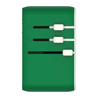 Bộ sạc du lịch MOMAX UA20UK 3 cổng 1-World+ Cáp USB-C tích hợp 25W - Giải phóng bạn khỏi mọi lo lắng về sạc khi du lịch quốc tế với <strong>Bộ sạc du lịch đa năng MOMAX UA20UK GaN 3 cổng 1-World+ có cáp USB-C tích hợp 25W tương thích hơn 200 quốc gia</strong>. Tương thích hơn 200 quốc gia với các chân cắm tích hợp thông minh, bộ sạc <strong>MOMAX UA20UK</strong> mang đến tổng công suất sạc 25W đáng tin cậy nhờ công nghệ GaN. Với 3 cổng sạc (2 USB-C & 1 USB-A) và đặc biệt là cáp USB-C tích hợp sẵn, bạn có thể nạp năng lượng cho nhiều thiết bị cùng lúc mà không cần mang theo dây rời. Nhỏ gọn, an toàn và cực kỳ đa năng. <strong>MOMAX UA20UK</strong> là giải pháp năng lượng "tất cả trong một", đáng tin cậy cho mọi chuyến đi.