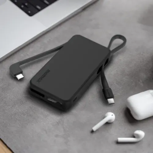 Pin dự phòng MOMAX IP138MFI Power Vital+ 10000mAh tích hợp cáp USB-C và Lightning - Hình ảnh 5