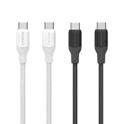 Cáp sạc bện nylon MOMAX DL55 1-Link Flow CL+ USB-C sang Lightning dài 2m - Nâng cấp trải nghiệm sạc và đồng bộ cho iPhone, iPad của bạn với <strong>Cáp sạc bện nylon MOMAX DL55 1-Link Flow CL+ USB-C sang Lightning dài 2m</strong>. Được chứng nhận MFI bởi Apple, cáp đảm bảo tương thích hoàn hảo và an toàn tuyệt đối. Hỗ trợ sạc nhanh Power Delivery (PD), giúp nạp đầy năng lượng cho thiết bị Apple của bạn trong tích tắc. Vỏ cáp bện nylon siêu bền, chống đứt gãy và chống rối hiệu quả. Với chiều dài 2m lý tưởng, <strong>MOMAX DL55</strong> mang đến sự linh hoạt tối đa. Tiện lợi, bền bỉ và đáng tin cậy. <strong>MOMAX DL55</strong> là phụ kiện không thể thiếu cho người dùng Apple.
