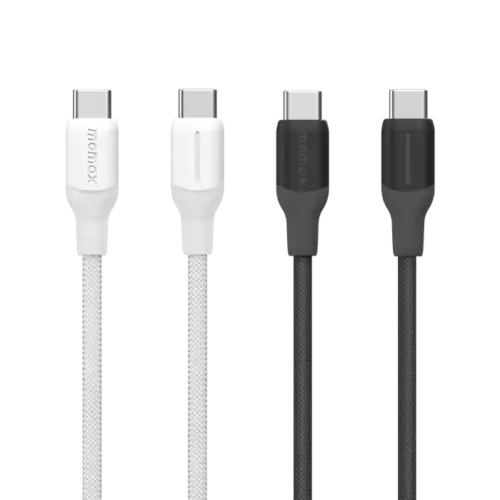 Cáp sạc bện nylon MOMAX DL55 1-Link Flow CL+ USB-C sang Lightning dài 2m - Hình ảnh 2