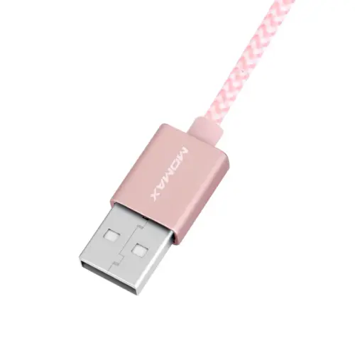 Cáp sạc bện nylon MOMAX DX1 3 trong 1 OneLink USB-A sang Micro USB & Lightning & USB-C dài 1m - Hình ảnh 10