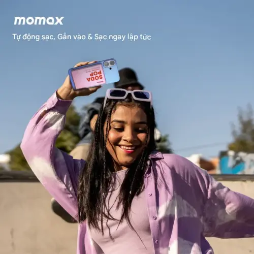 Pin dự phòng không dây từ tính MOMAX IP135 Power Pass 5000mAh - Hình ảnh 3