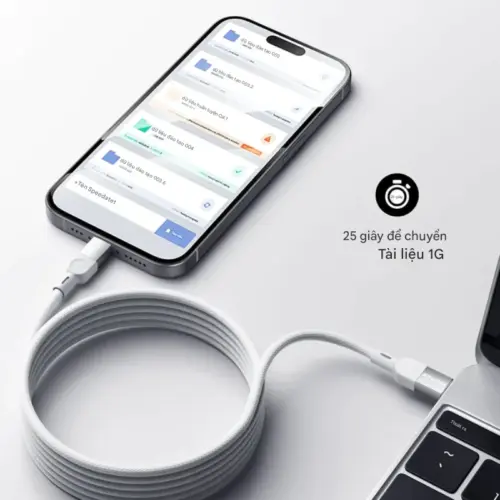 Cáp từ tính MOMAX DC35 Mag.Link USB-C sang USB-C 100W 1m - Hình ảnh 9