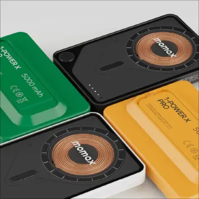 Pin Dự Phòng Không Dây Từ Tính MOMAX IP131 Power X Pro 5000mAh - Khám phá sự tiện lợi tối ưu với <strong>Pin Dự Phòng Không Dây Từ Tính MOMAX IP131 Power X Pro 5000mAh</strong>. Thiết kế siêu nhỏ gọn, tích hợp công nghệ sạc không dây từ tính MagSafe mạnh mẽ, giúp gắn chặt vào iPhone của bạn để sạc tức thì mà không cần cáp rườm rà. Đặc biệt, sản phẩm còn được trang bị cáp sạc USB-C tích hợp, sẵn sàng sạc nhanh cho mọi thiết bị Android, tai nghe hay máy tính bảng. Với dung lượng 5000mAh, <strong>MOMAX IP131 Power X Pro 5000mAh</strong> là giải pháp năng lượng di động hoàn hảo, đảm bảo bạn luôn kết nối mọi lúc mọi nơi. Đây chính là phụ kiện không thể thiếu cho lối sống hiện đại, năng động. <hr />