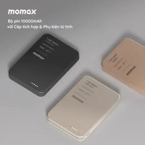 Pin dự phòng MOMAX IP158 1-Power F.Pass⁺ Bộ pin từ tính 10000mAh có cáp tích hợp - Hình ảnh 12
