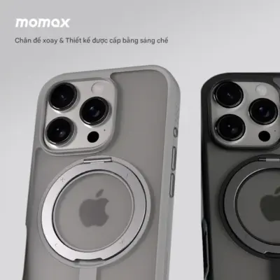 Ốp lưng MOMAX MRAP24 CaseForm Roller iPhone 16 được gia cố bằng MagSafe - Bảo vệ chiếc iPhone 16 mới nhất của bạn một cách hoàn hảo với <strong>ốp lưng MOMAX MRAP24</strong> CaseForm Roller. Được thiết kế đặc biệt cho iPhone 16 và gia cố bằng công nghệ MagSafe, chiếc ốp này không chỉ bảo vệ thiết bị khỏi va đập, trầy xước mà còn đảm bảo kết nối MagSafe mạnh mẽ và ổn định. Thiết kế CaseForm Roller mang lại cảm giác cầm nắm chắc chắn và vẻ ngoài độc đáo. Với <strong>ốp lưng MOMAX MRAP24</strong>, bạn có thể an tâm sử dụng iPhone 16 mà vẫn giữ được vẻ đẹp và chức năng của máy. Chất lượng cao cấp, bền bỉ, <strong>MOMAX MRAP24</strong> là phụ kiện không thể thiếu.