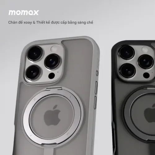 Ốp lưng MOMAX MRAP24 CaseForm Roller iPhone 16 được gia cố bằng MagSafe - Hình ảnh 4