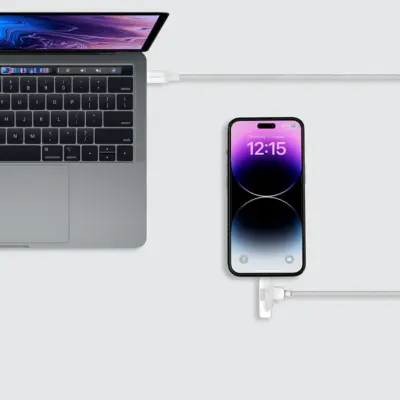Cáp sạc bện nylon MOMAX DL56 1-Link Flow Duo USB-C sang USB-C & Lightning 60W 1,5m - Giải pháp sạc "2 trong 1" đột phá: <strong>Cáp sạc bện nylon MOMAX DL56 1-Link Flow Duo USB-C sang USB-C & Lightning 60W 1,5m</strong>. Tích hợp cả đầu cắm USB-C và Lightning (chuẩn MFI) ở một đầu, sợi cáp <strong>MOMAX DL56</strong> này cho phép bạn sạc nhanh 60W cho hầu hết smartphone, tablet (iPhone, Android) và cả laptop nhỏ, chỉ với một phụ kiện duy nhất. Chất liệu bện nylon 1,5m bền bỉ, chống rối, mang lại vẻ ngoài sang trọng. <strong>MOMAX DL56</strong> mang đến sự tiện lợi, hiệu suất và độ bền. Đơn giản hóa cuộc sống số của bạn với <strong>MOMAX DL56</strong>!