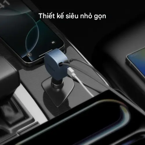 Bộ sạc ô tô MOMAX UC19E 1-Move⁺ 2 cổng có cáp thu vào tích hợp 60W - Hình ảnh 11