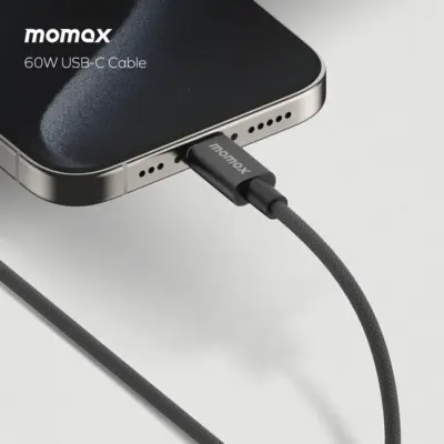 Cáp sạc bện nylon MOMAX DC29 Elite USB-C sang USB-C 60W 0,5m - Tìm kiếm một sợi cáp USB-C nhỏ gọn, mạnh mẽ và siêu bền? <strong>Cáp sạc bện nylon MOMAX DC29 Elite USB-C sang USB-C 60W 0,5m</strong> chính là lựa chọn hoàn hảo. Với chiều dài chỉ 0.5m lý tưởng cho sạc với pin dự phòng hoặc kết nối gần, cáp <strong>MOMAX DC29</strong> hỗ trợ công suất sạc nhanh 60W Power Delivery, đủ sức nạp năng lượng cho laptop, tablet và smartphone. Vỏ bện nylon bền bỉ theo tiêu chuẩn Elite. Nhỏ gọn, tiện lợi và đáng tin cậy. <strong>MOMAX DC29</strong> là phụ kiện không thể thiếu cho cuộc sống di động tối giản và hiệu quả.