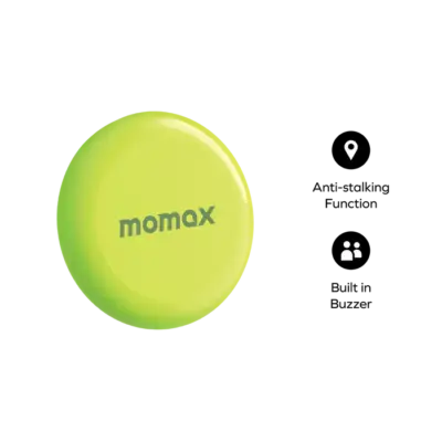 Thiết Bị Định Vị MOMAX BR7 Pinpop - Đừng bao giờ mất đồ vật quan trọng nữa! <strong>Thiết Bị Định Vị MOMAX BR7</strong> Pinpop là giải pháp tìm kiếm đồ vật siêu nhỏ gọn, dễ dàng gắn vào chìa khóa, túi xách, balo nhờ thiết kế móc khóa tiện lợi. Hoạt động hiệu quả trên mạng lưới tìm kiếm rộng khắp (thường tương thích Find My), <strong>MOMAX BR7</strong> giúp bạn xác định vị trí đồ vật bị thất lạc ngay trên điện thoại. Pin lâu bền (sử dụng pin cúc áo phổ thông) và tính năng phát âm thanh giúp tìm kiếm đồ vật ở gần trở nên nhanh chóng. An tâm và kiểm soát đồ đạc dễ dàng với <strong>MOMAX BR7</strong>.