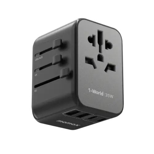 Bộ sạc du lịch MOMAX UA9UK 5 cổng 1-World 35W