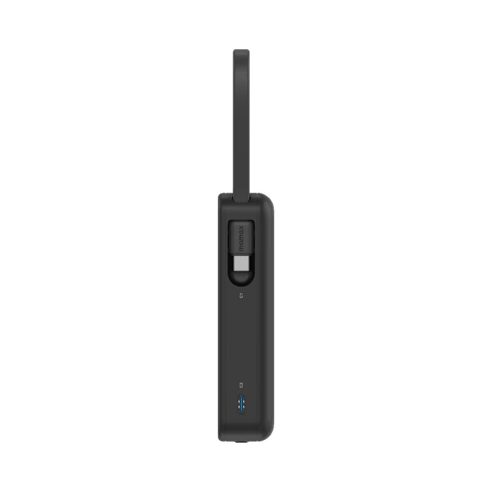 Pin dự phòng MOMAX IP138MFI Power Vital+ 10000mAh tích hợp cáp USB-C và Lightning - Giải phóng bạn khỏi dây cáp rắc rối với <strong>Pin dự phòng MOMAX IP138MFI Power Vital+ 10000mAh tích hợp cáp USB-C và Lightning</strong>. Với dung lượng 10000mAh, pin cung cấp năng lượng bền bỉ cho cả ngày dài. Điểm nhấn đột phá là <strong>MOMAX IP138MFI Power Vital+ 10000mAh</strong> tích hợp sẵn cả cáp USB-C (Input/Output) và cáp Lightning (Output, MFi Certified), sạc trực tiếp cho hầu hết điện thoại iPhone và Android mà không cần thêm dây. Nhỏ gọn, tiện lợi, hỗ trợ sạc nhanh, đây là giải pháp năng lượng "tất cả trong một" hoàn hảo.