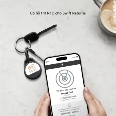 Thiết Bị Định Vị MOMAX BR11 Pinpop Duo - Không còn lo lắng về việc thất lạc chìa khóa, ví tiền hay túi xách nữa! <strong>Thiết Bị Định Vị MOMAX BR11</strong> Pinpop Duo mang đến giải pháp tìm đồ hiệu quả và tiện lợi. Với bộ đôi thiết bị nhỏ gọn, bạn có thể gắn <strong>MOMAX BR11</strong> vào những vật dụng quan trọng và theo dõi vị trí của chúng một cách dễ dàng qua ứng dụng trên điện thoại. Tính năng phát âm thanh giúp tìm kiếm nhanh chóng khi ở gần, còn khả năng định vị dựa trên mạng lưới giúp tìm đồ khi ở xa. Nhỏ nhắn, dễ sử dụng và đáng tin cậy, <strong>bộ 2 thiết bị định vị MOMAX BR11</strong> là người bạn đồng hành lý tưởng, mang lại sự an tâm gấp đôi cho cuộc sống bận rộn của bạn.
