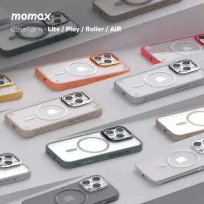 Ốp lưng MOMAX MXAP24 CaseForm Play iPhone 16 trong suốt có MagSafe - Tự hào khoe trọn vẻ đẹp nguyên bản của iPhone 16 trong khi vẫn bảo vệ máy an toàn với <strong>ốp lưng MOMAX MXAP24</strong> CaseForm Play trong suốt. Được thiết kế siêu trong và tích hợp MagSafe, chiếc ốp này không chỉ chống sốc, chống trầy hiệu quả mà còn đảm bảo kết nối hoàn hảo với hệ sinh thái phụ kiện MagSafe. Chất liệu cao cấp chống ố vàng và giữ độ trong lâu dài. <strong>MOMAX MXAP24</strong> mang đến sự bảo vệ tinh tế, giữ cho iPhone 16 của bạn luôn như mới và tiện lợi sử dụng các phụ kiện MagSafe. <strong>Ốp lưng MOMAX MXAP24</strong> là lựa chọn số một cho sự kết hợp hoàn hảo giữa phong cách và chức năng.