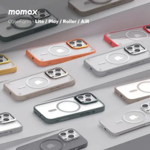 Ốp lưng MOMAX MXAP24 CaseForm Play iPhone 16 trong suốt có MagSafe - Hình ảnh 5