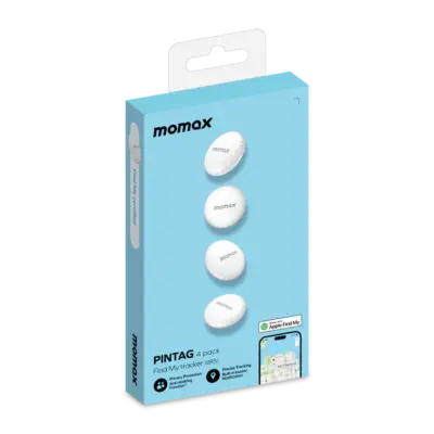Thiết Bị Định Vị MOMAX BR5GS PinTag Find My Locator 4 Gói - Quản lý mọi vật dụng quan trọng của cả gia đình chỉ với một lần mua! <strong>Bộ 4 Thiết Bị Định Vị MOMAX BR5GS</strong> PinTag Find My Locator là giải pháp tìm kiếm đồ vật tiện lợi và kinh tế. Với 4 thiết bị nhỏ gọn, bạn dễ dàng gắn <strong>MOMAX BR5GS</strong> vào nhiều đồ vật khác nhau như chìa khóa, ví, túi xách, balo... Hoạt động trên mạng lưới Find My rộng khắp, giúp định vị chính xác ngay trên điện thoại. Pin dùng lâu và báo động âm thanh là những tính năng hữu ích. Sở hữu <strong>MOMAX BR5GS</strong> (gói 4) để trang bị cho nhiều đồ vật hoặc chia sẻ với người thân, mang đến sự an tâm toàn diện.