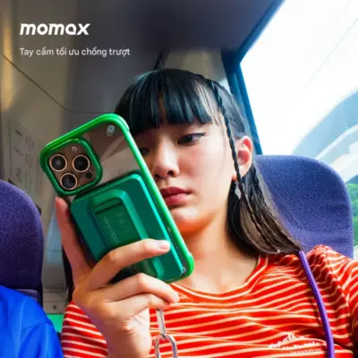 Ốp lưng chống sốc MOMAX MUAP24 CaseForm Air iPhone 16 có MagSafe - Bảo vệ chiếc iPhone 16 yêu quý của bạn với <strong>ốp lưng chống sốc MOMAX MUAP24</strong> CaseForm Air. Sự kết hợp hoàn hảo giữa khả năng chống sốc vượt trội và thiết kế siêu mỏng, nhẹ. <strong>MOMAX MUAP24</strong> tích hợp vòng từ MagSafe mạnh mẽ, đảm bảo căn chỉnh hoàn hảo cho sạc không dây 15W và các phụ kiện MagSafe khác. Chất liệu cao cấp, chống ố vàng hiệu quả, giữ cho vẻ đẹp nguyên bản của iPhone 16. Viền nâng cao bảo vệ màn hình và camera. <strong>Ốp lưng MOMAX MUAP24</strong> là lựa chọn lý tưởng để bảo vệ thiết bị của bạn một cách an toàn và tiện lợi.