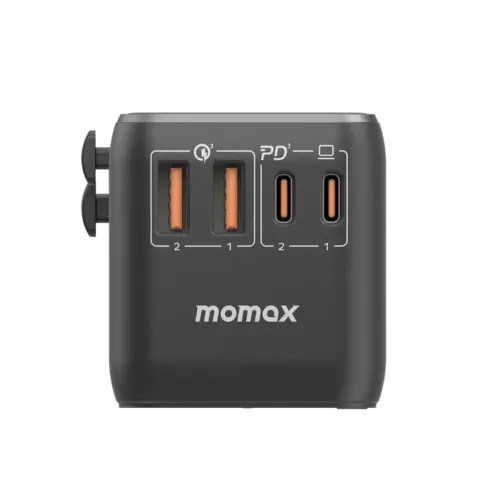 Bộ sạc du lịch MOMAX UA10UKD GaN 4 cổng 100W đa năng 1-World - Hình ảnh 7