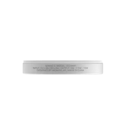 Bộ sạc không dây từ tính MOMAX UD29MFI Q.Mag 3 15W - Trải nghiệm sạc không dây đỉnh cao cho iPhone của bạn với <strong>bộ sạc không dây từ tính MOMAX UD29MFI</strong> Q.Mag 3. Sản phẩm tự hào sở hữu chứng nhận MFI chính thức từ Apple, đảm bảo khả năng sạc nhanh 15W an toàn và hiệu quả cho các dòng iPhone hỗ trợ MagSafe (iPhone 12 trở lên). Công nghệ từ tính mạnh mẽ giúp căn chỉnh hoàn hảo, chỉ cần đặt lên là sạc. Thiết kế nhỏ gọn, cao cấp và bền bỉ. <strong>MOMAX UD29MFI</strong> là lựa chọn hoàn hảo để tối ưu hóa trải nghiệm sạc của bạn, mang đến sự tiện lợi và yên tâm tuyệt đối.
