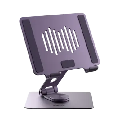 Giá đỡ máy tính bảng xoay gấp MOMAX KH8 - Nâng tầm trải nghiệm sử dụng máy tính bảng của bạn với <strong>Giá đỡ máy tính bảng xoay gấp MOMAX KH8</strong>. Thiết kế đa năng cho phép xoay 360 độ và gấp gọn tiện lợi, giúp bạn thoải mái xem phim, làm việc, học online hay gọi video rảnh tay. <strong>MOMAX KH8</strong> được chế tạo từ vật liệu bền bỉ, mang lại sự ổn định và chắc chắn cho thiết bị của bạn. Điều chỉnh góc nhìn dễ dàng để có tư thế thoải mái nhất, giảm mỏi cổ và lưng. <strong>Giá đỡ MOMAX KH8</strong> là phụ kiện hoàn hảo cho mọi không gian, từ bàn làm việc đến nhà bếp hay khi di chuyển.
