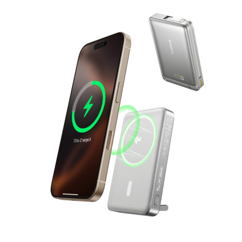Sạc dự phòng hiệu Baseus Nomos Qi2 3-in-1 Magnetic 10000mAh 45W - Hình ảnh 4