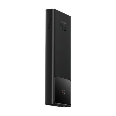 Sạc dự phòng hiệu Baseus Star-Lord Digital Display Fast Charge 10000mAh 22.5W - Đừng để điện thoại hết pin làm gián đoạn cuộc sống của bạn! Pin sạc dự phòng <strong>Baseus Star-Lord Digital Display Fast Charge 10000mAh 22.5W</strong> chính là vị cứu tinh năng lượng mà bạn cần. Với công suất sạc nhanh lên đến 22.5W, sản phẩm hỗ trợ đa giao thức từ Huawei SCP, QC 3.0 đến PD 20W, giúp sạc đầy 60% pin cho iPhone chỉ trong 30 phút. Dung lượng 10000mAh nhỏ gọn, lý tưởng để mang theo hàng ngày, cung cấp khoảng 2 lần sạc cho hầu hết các dòng smartphone. Màn hình LED kỹ thuật số hiển thị chính xác % pin còn lại, giúp bạn luôn chủ động. Sạc đồng thời 3 thiết bị với 3 cổng ra tiện lợi. <strong>Baseus Star-Lord Digital Display Fast Charge 10000mAh 22.5W</strong> là người bạn đồng hành năng lượng không thể thiếu.
